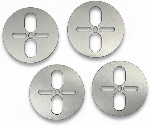 GSI Multi-Directional Cross-Slotted Air Bag Mount Plates for D2500 & D2600 (Pair) in Saudi Arabia
