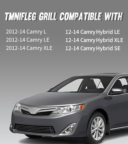 شبكة شواء أمامية سفلية متوافقة مع تويوتا كامري 2012 2013 2014 L LE XLE Hybrid LE XLE SE in Kuwait