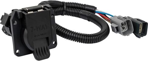 Buyers Products TC1775P 7-Way RV Blade Output Trailer Connector for Ford 2020+ F-250, F-350 & F-450, Start Way & End Way 7 + 4, Vehicle Side Wiring, RV Accessories in Kuwait