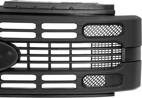شواية متوافقة مع 2023-2025 Ford F250 F350 F450 F550 Super Duty باللون الأسود المصد الأمامي المطلي بالبلاستيك (ABS) لاستبدال PC3Z8200AB FO1200728 in Kuwait