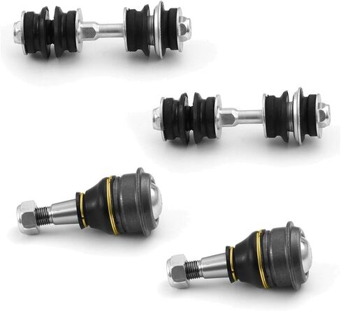 طقم تعليق Sway Bar & وصلة كروية أمامية سفلية 4 قطعة لـ Scion لتويوتا لـ Yaris 1.3L 2004-2005 Steel in Kuwait