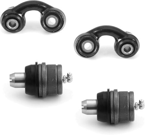 Suspension Kit Sway Bar & Ball Joint Front Upper 4pcs for Ford for F-250/350 1989-1997 Steel in Kuwait