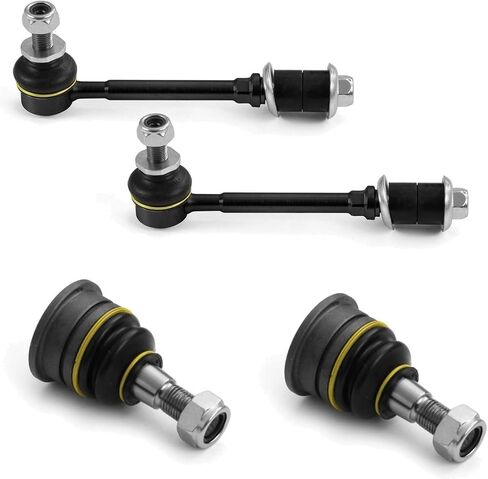 طقم تعليق Sway Bar & وصلة كروية أمامية علوية 4 قطعة لتويوتا لـ 4 رانر 3.4L 1996-2002 فولاذ in Kuwait