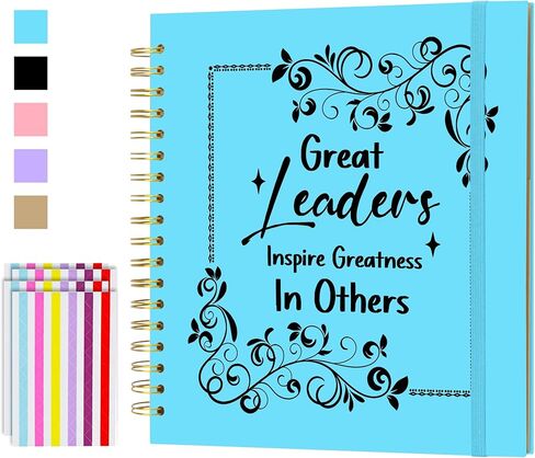 Leader Gift Great Leaders Inspire Greatness In Others Scrapbook Album DIY Album for Boss Leadership Photo Album Book. (Pink, 8x8) in Saudi Arabia