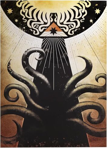 Gamegenic Arkham Horror: The Card Game Encounter Art Sleeves - Officially Licensed Full-Color Card Sleeves with Matte Back & Clear Front, Premium Protection for Standard-Sized Cards in Kuwait