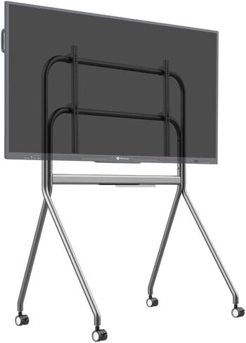 AG Neovo FMC-07 Smart Board Stand with Wheels,Mobile Rolling Stand for Classroom & Office, Holds up to 220lbs, Whiteboard Portable Cart on Wheels (for 55-86 Inch Smart Board) in Saudi Arabia