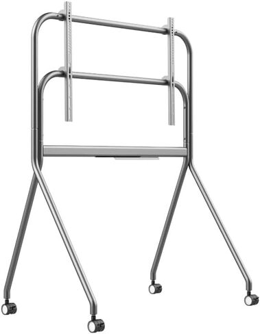 AG Neovo FMC-07 Smart Board Stand with Wheels,Mobile Rolling Stand for Classroom & Office, Holds up to 220lbs, Whiteboard Portable Cart on Wheels (for 55-86 Inch Smart Board) in Saudi Arabia