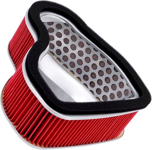 17213-MEA-670 Motorcycle Air Filter Compatible with Honda VTX1300C VTX1300R 2004-2009/VTX1300T 2008-2009/VTX1300S 2004-2008 Retro 2003 Retro SC52 2003-2007/VTX1300 S4 S5 S6 S7 2004-2007 VTX 1300 S in Saudi Arabia