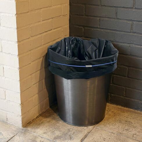 TIESOME 6 Pack Trash Can Rubber Bands, Heavy Duty Elastic Trash Bag Holder For 13-30 Gallon Bins, High Elasticity Garbage Can Bands To Keep Bags In Place in Kuwait