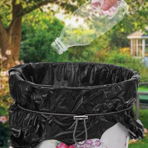 9Pcs Trash Can Rubber Bands Adjustable Large Rubber Bands Fits 13-30 Gallon Trash Cans Multi-Functional Garbage Can Band for Kitchen Camping in Kuwait