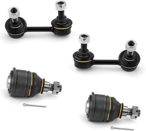 طقم تعليق Sway Bar & وصلة كروية أمامية سفلية لـ Acura لهوندا لـ Accord 01-02 2.3L 98-3.0L Steel in Kuwait