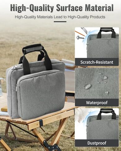 Starlink Mini Case, Starlink Mini Travel Case, Shockproof and Stress-Resistant Starlink Mini Case with Water-Resistant, Dustproof Fabric and Customizable Interior Compartments (black) in Saudi Arabia