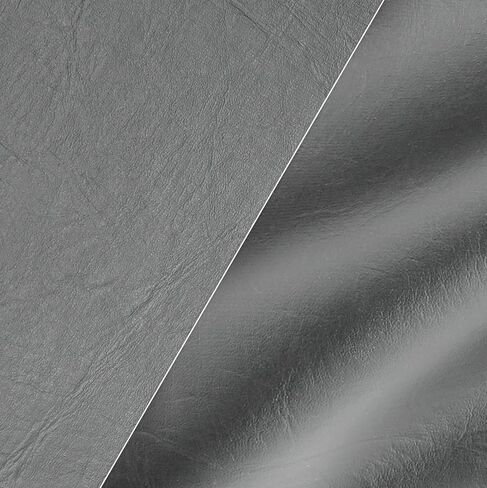 VViViD Grey Weatherproof Faux Leather Finish Marine Vinyl Fabric (50ft x 54") in Kuwait