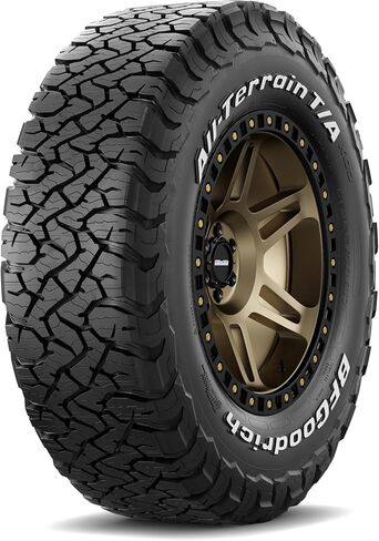 إطار سيارة BFGoodrich All-Terrain T/A KO3 للشاحنات الخفيفة وسيارات الدفع الرباعي والكروس أوفر، LT265/70R17/C 112/109S in Kuwait