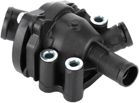 Aluminum Engine Coolant Thermostat Housing Compatible with XC60 S40 S60 S80 C30 (OEM Numbers 31319606 31411151) in Kuwait