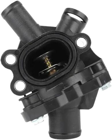Aluminum Engine Coolant Thermostat Housing Compatible with XC60 S40 S60 S80 C30 (OEM Numbers 31319606 31411151) in Kuwait