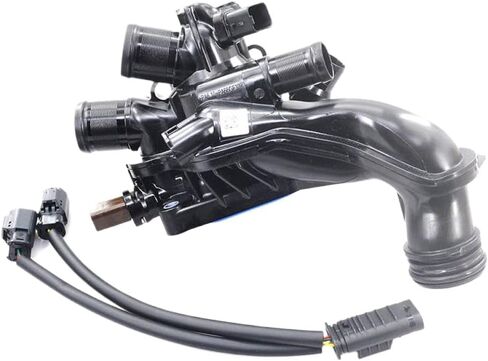 Thermostat Housing Compatible with R56 R55 and 207 208 308 508 2008 3008 1.4L 1.6L 16V Ti DS3 C3 Engines(Without Wire) in Kuwait
