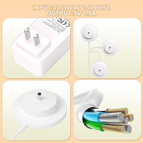 Replacment Charger for Toniebox Charger - Compatible with Toniebox Audio Player Starter Set for Kids, Replacement for Tonie Box Charging Base Station Power Cord in Saudi Arabia