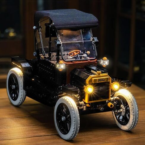 LocoLee Light kit Compatible with Lego 11376 Ford Model T - No Actual Model Only Lights, LED Lighting Accessories Compatible with Lego 11376 Ford Model (Standard Version) in Kuwait