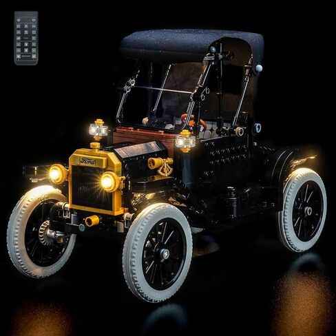 LocoLee Light kit Compatible with Lego 11376 Ford Model T - No Actual Model Only Lights, LED Lighting Accessories Compatible with Lego 11376 Ford Model (Standard Version) in Kuwait
