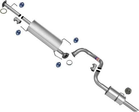 Fits 03-09 4 Runner 4.0L Exhaust Muffle Pipe system OE Style Made in USA in Kuwait