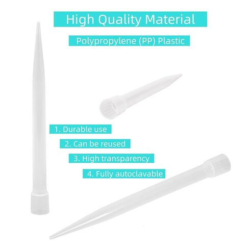 Pipette Tips 10ml 55 PCS, Laboratory Universal Plastic Liquid Pipettor Tips, Transparent, Autoclavable for Lab School Home 10mL (55PCS) in Saudi Arabia