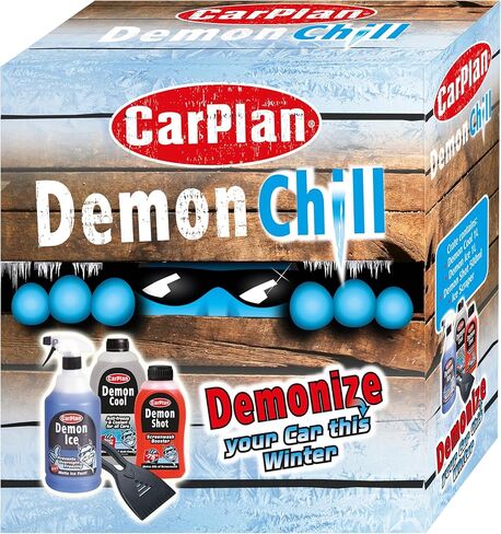 CarPlan Demon Chill - Winter Gift Pack Screenwash Booster De-Icer & Antifreeze in Kuwait
