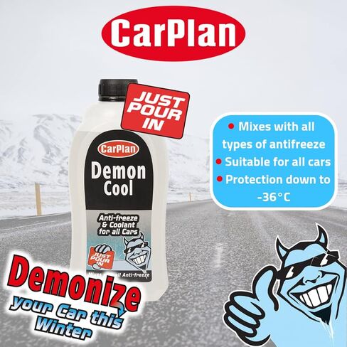 CarPlan Demon Chill - Winter Gift Pack Screenwash Booster De-Icer & Antifreeze in Kuwait
