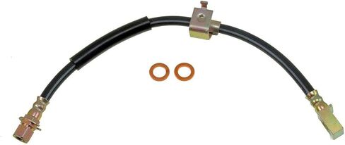 Brake Hose - 2pcs Front Left Right Brake Hydraulic Hose Assembly fits Ford Tempo 2.3L 1984 1985 1986 1987 1988 1989 1990 1991 1992 1993 1994, fits Ford Escort 1.9L 1985 1986 1987 1988 1989 1990 in Kuwait