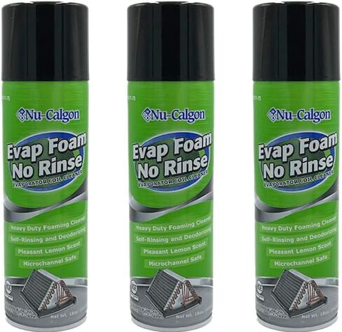 Nu Calgon 4171-75 Evaporator Cleaner, Aerosol, 18 fl oz - 3 Pack in Kuwait