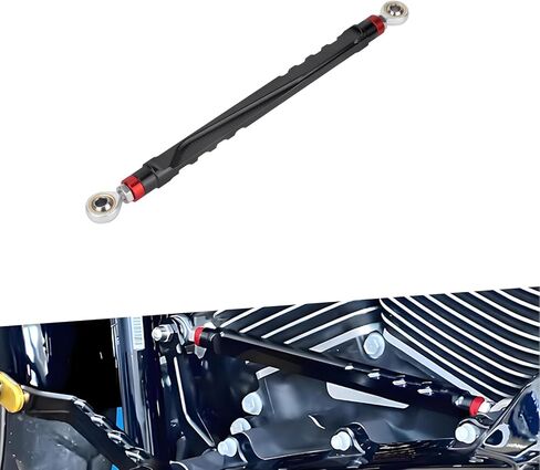 رافعة ناقل الحركة لمعدات الدراجات النارية من Shift Linkage تناسب Harley Touring Softail Road King Road Glide Trike Breakout Slim Fat Bob 1986-2025 (أحمر) in Kuwait