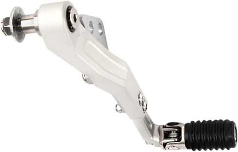 Adjustable Motorcycle Gear Shifter Lever, Foot Gear Shifter Lever Motorcycle Kickstarter Gear Shift Lever, 2013-2018 Compatible with BMW R1200GS LC - Silver in Kuwait