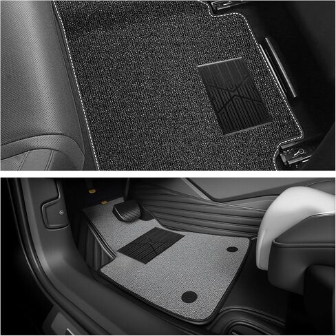 Car Floor Mats Carpet Patch Repair Kit with Screws,Anti-Slip Floor Mats for Cars Carpet Repair Kit,Automotive Floors Mat Carpets Repairs Patch for Heel Scuff Plate Rest Pedal Pad in Kuwait
