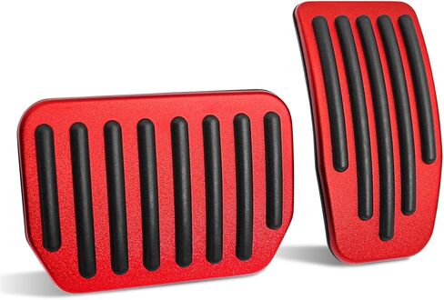 Black Brake Gas Pedal Cover Compatible for Tesla Model 3 (Highland) 2018-2026, for Model Y (Juniper) 2022-2026 Accessories Brake Accelerator Foot Pedal Cover Parts in Saudi Arabia