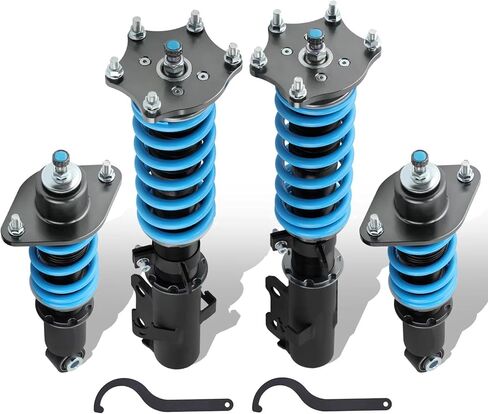 Compatible With CR-V 2007 2008 2009 2010 2011 24 Way Damper Coilover Suspension Shocks Adjustable Damper Shock Absorber Auto Accessories in Kuwait