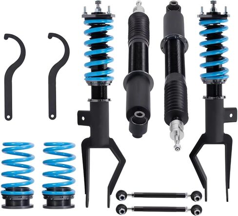 Compatible With Tesla For Model 3 AWD 5YJ3 2017 2018 2019 2020 24 Ways Adjustable Damper Coilover Shocks Absorber Adjustable Damper Shock Absorber in Kuwait
