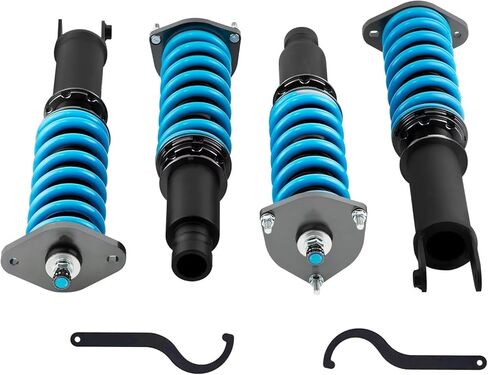 متوافق مع إنفينيتي G35x 2003 2004 2005 2006 2007 2008 AWD ممتص صدمات قابل للتعديل كويلوفر 24 ليف مثبط تعليق in Kuwait