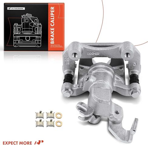 A-Premium Disc Brake Caliper Assembly with Bracket Compatible with Mazda 6 2003 2004 2005 - Rear Right Passenger Side in Kuwait