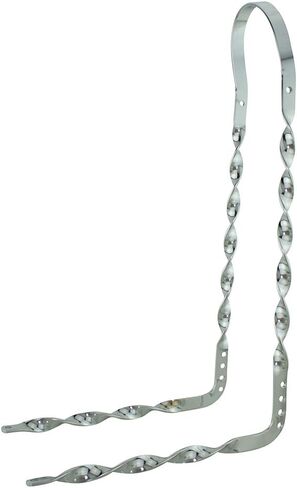 Fenix Sissy Bar 90 Bent W/Clamps Flat Twisted, Various Sizes & Colors in Kuwait