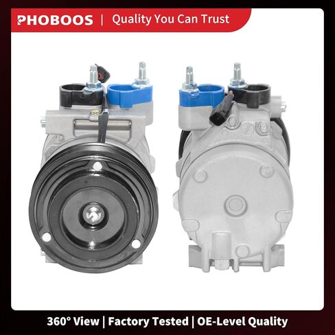 ضاغط تكييف الهواء PHOBOOS مع قابض متوافق مع Ford Explorer 2006-2010 4.0L، Explorer 2009-2010 4.6L وMercury Mountaineer 2006-2010 4.0L، المرجع. 67189، طراز FS20 [فقط للطرز ذات مكيف الهواء الخلفي] in Kuwait