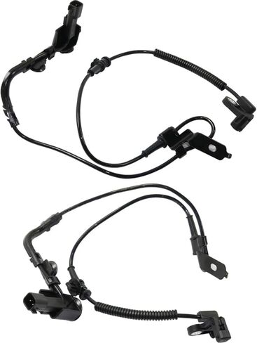 Set of 2 Front ABS Wheel Speed Sensor (Left + Right), Fits for 2006-2011 Ford Lincoln Mercury Selected Models, Replaces OEM AE5Z2C204A, 6E5Z2C205A, 10392 in Kuwait