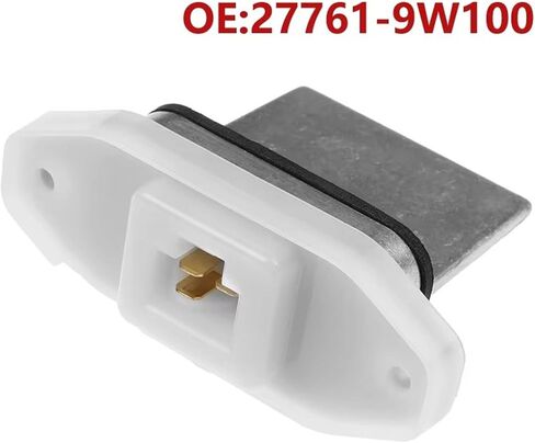 مقاوم مروحة منفاخ السخان متوافق مع إنفينيتي I30 2000 2001 مقاوم محرك منفاخ مروحة سخان السيارة 27761-9W100 277619W100 in Kuwait