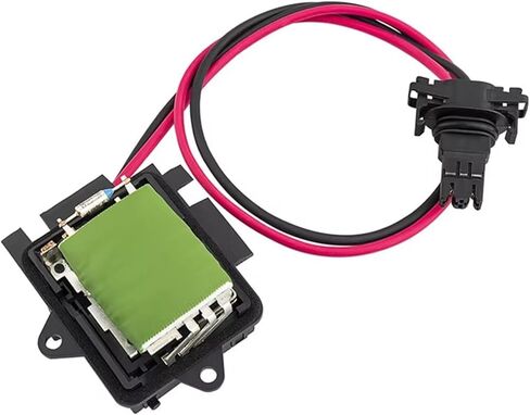 Heater Blower Fan Resistor Compatible with Trafic 7701046941 Car Heater Blower Motor Resistor 91158691 7701050325 4409452 in Kuwait
