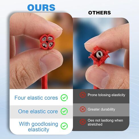 18 Pcs Elastic String Multicolor Beading Elastic Cord 1mm for Jewelry Making Sewing Bracelets Necklace Anklet Friendship Bracelets DIY Crafts (18 Colors, Each 20m) in Kuwait
