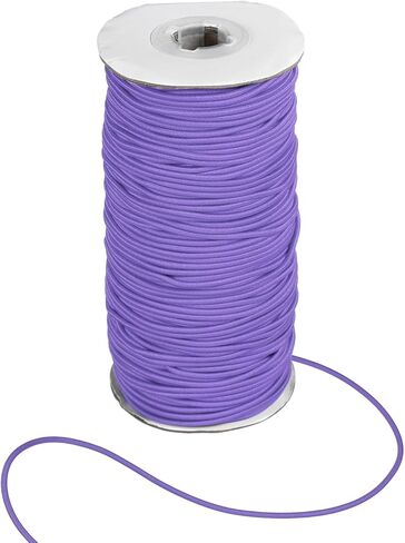 Stretchy String for Bracelets, Elastic Crystal Thread Stretch Elastic Beading Cord 2mm & Purple-Fitting for(Bracelets/Sewing/Beading/Necklace/Jewelry Making/Crafts DIY) in Kuwait