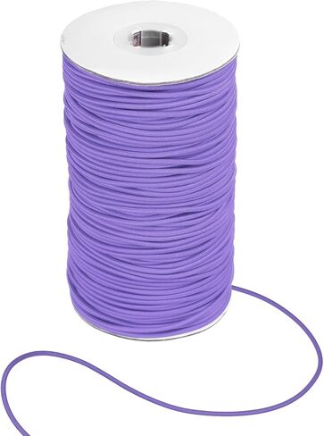 Stretchy String for Bracelets, Elastic Crystal Thread Stretch Elastic Beading Cord 2mm & Purple-Fitting for(Bracelets/Sewing/Beading/Necklace/Jewelry Making/Crafts DIY) in Kuwait