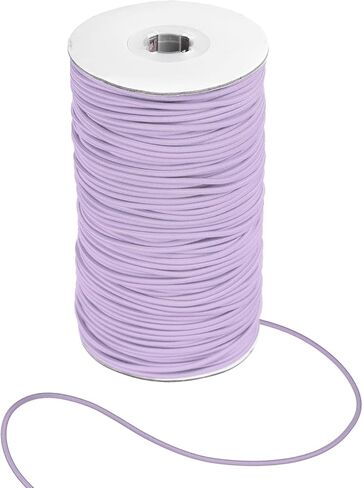 Stretchy String for Bracelets, Elastic Crystal Thread Stretch Elastic Beading Cord 2mm & Purple-Fitting for(Bracelets/Sewing/Beading/Necklace/Jewelry Making/Crafts DIY) in Kuwait