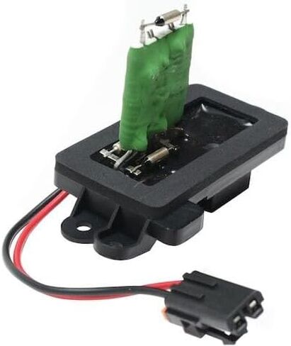 1PC Front Blower Motor Resistor with 7-Prong and 2-Prong Blade Terminals, Male and Female Connectors in Kuwait