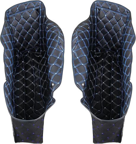 Saddlebags Liners Carpet Insert for 2023 2024 2025 2026 Harley Touring Road Glide, Street Glide, CVO Road Glide, CVO Street Glide, CVO Road Glide ST Models (Blue Stitching) in Kuwait