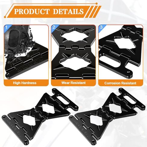 Aluminum Saddlebag Lid Supports Stoppers for Harley Davidson Touring Street glide, Electra glide, Road glide, Road king, Ultra limited 2014-2025 (Replaces# Flimsy OEM Straps) in Kuwait